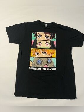 Demon Slayer Graphic Tee - Black